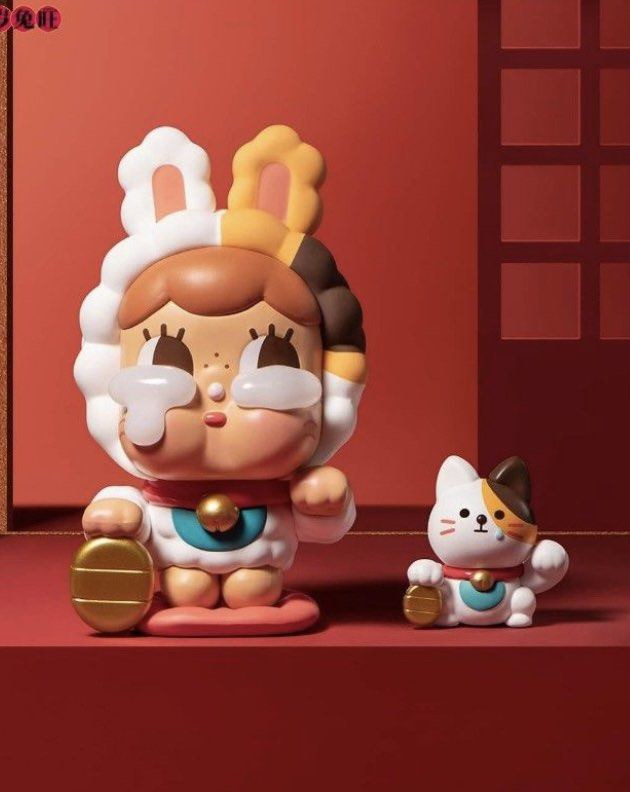 POPMART CNY 2023 year of rabbit (CRYBABY), Hobbies & Toys, Toys & Games ...