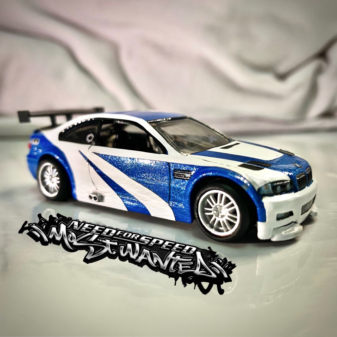 Preorder Hot Wheels Nfs Most Wanted Bmw M3 Gtr, Hobbies & Toys, Toys &  Games On Carousell