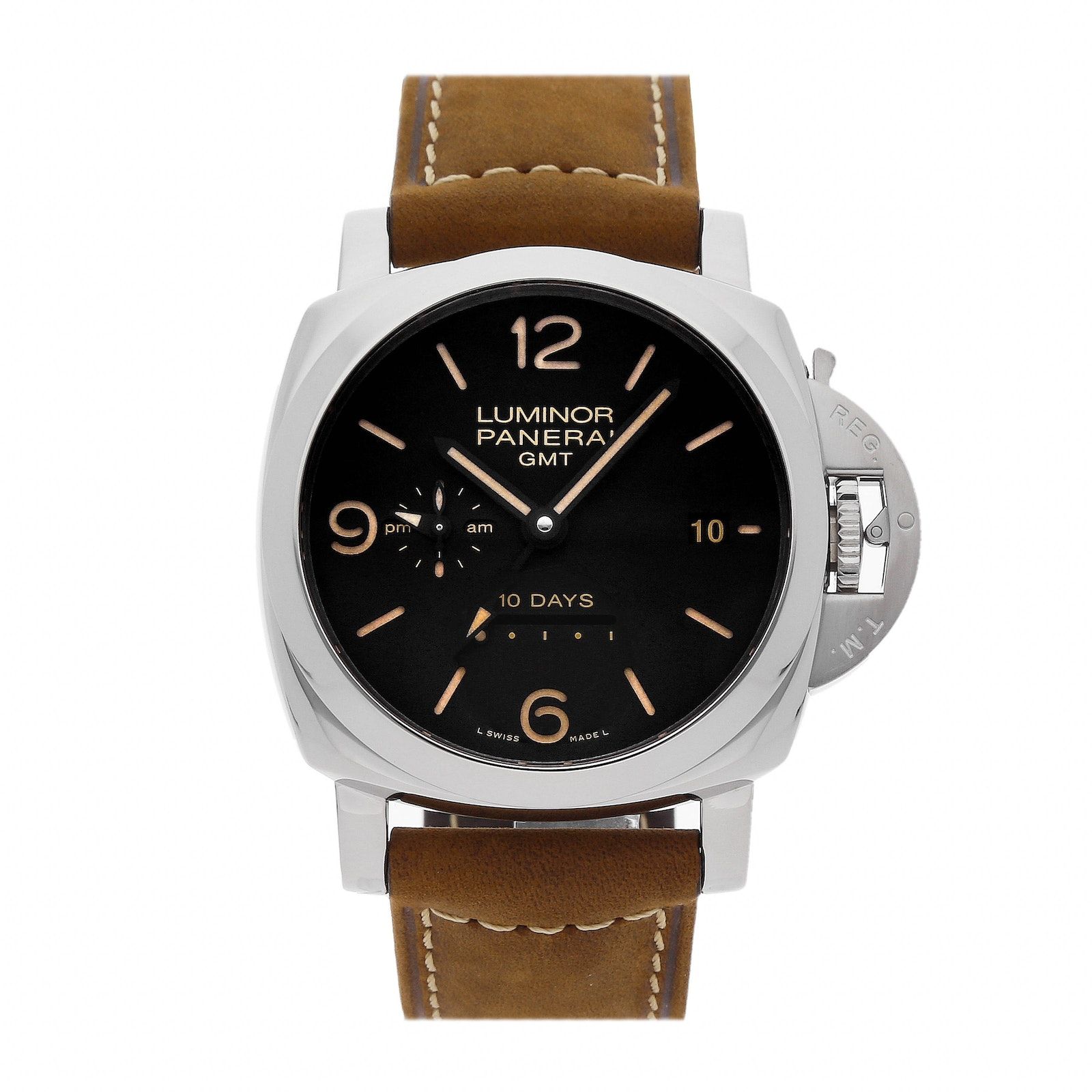 Pre Owned Panerai Luminor 1950 GMT 10 Days PAM 533