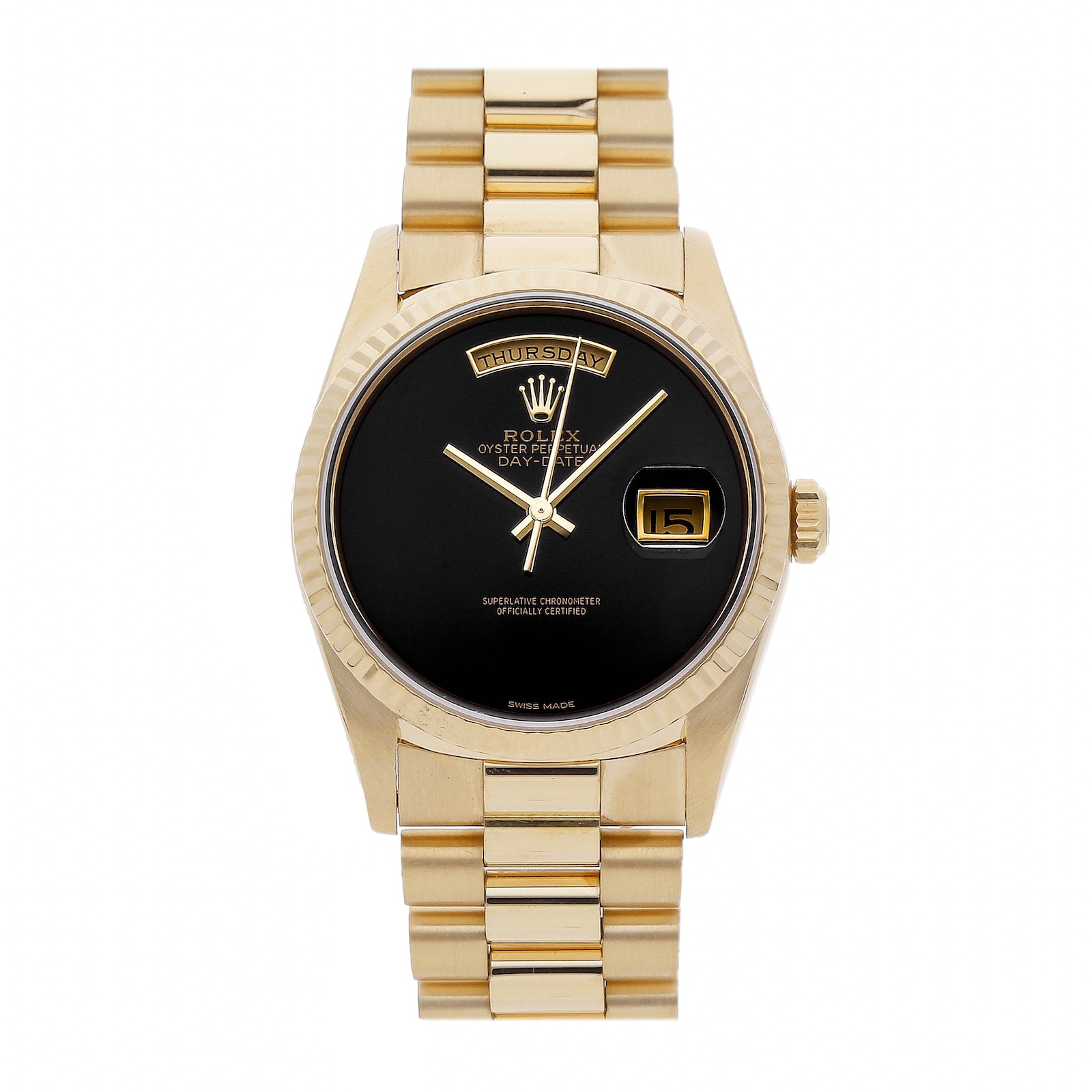 Certified pre owned rolex presidential hotsell