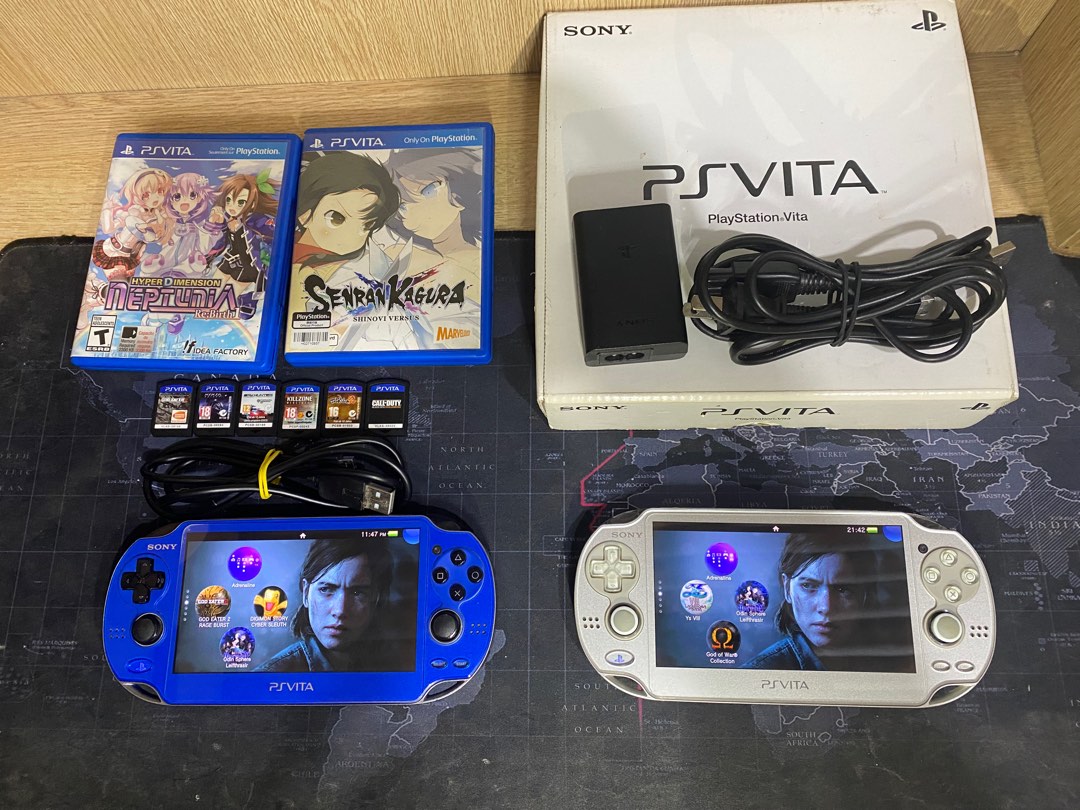 Psvita oled and ps vita games, Video Gaming, Video Game Consoles