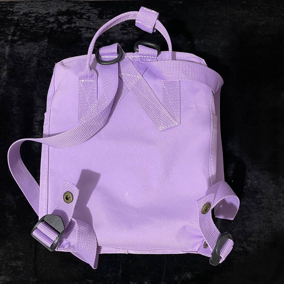 Purple Mini Fjallraven Kanken Backpack (Category: Backpacks) located in Batangas. Submitted by mad__max (Listing ID 1208716083, Image 2). Description: In very good condition.