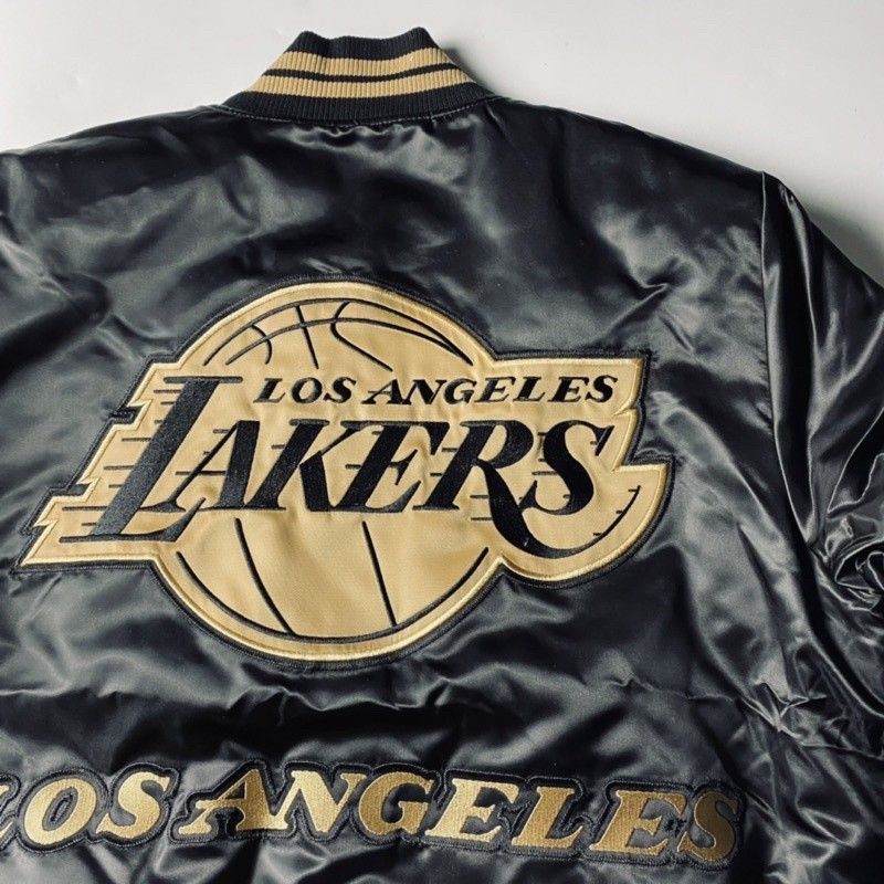 Starter NBA Los Angeles Lakers Starter Rakuten Limited Edition Jacket Black/ Gold Men's - SS22 - US