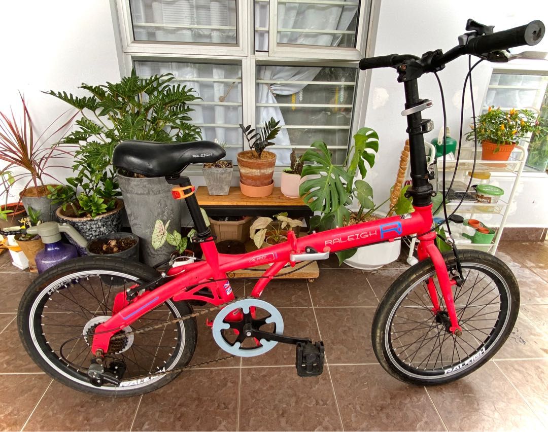 Raleigh calypso shop folding bike