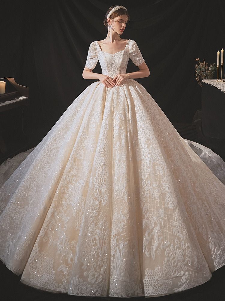 Short cream deals wedding dresses