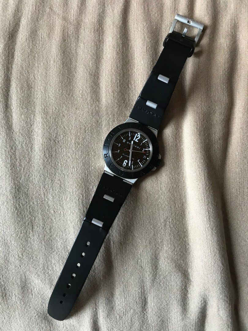 real BVLGARI AL38TA 38mm working ok Carousell