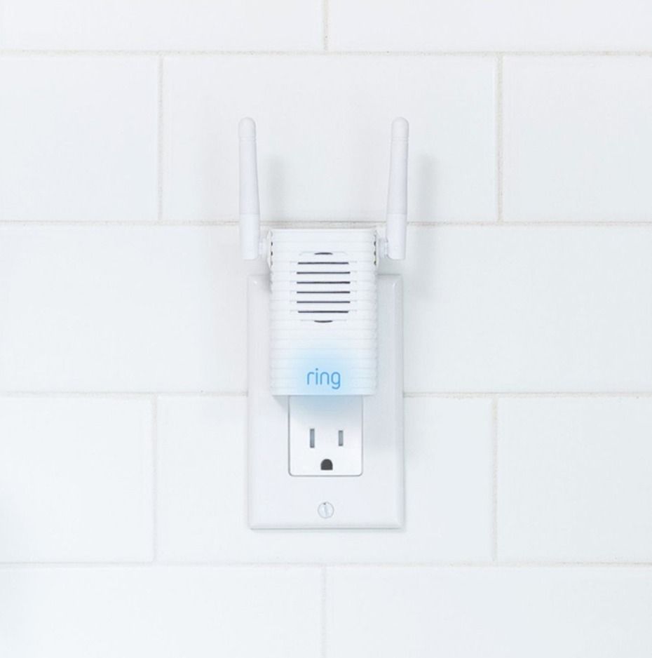 Ring Video Doorbell Pro and Chime Pro Bundle Satin Nickel