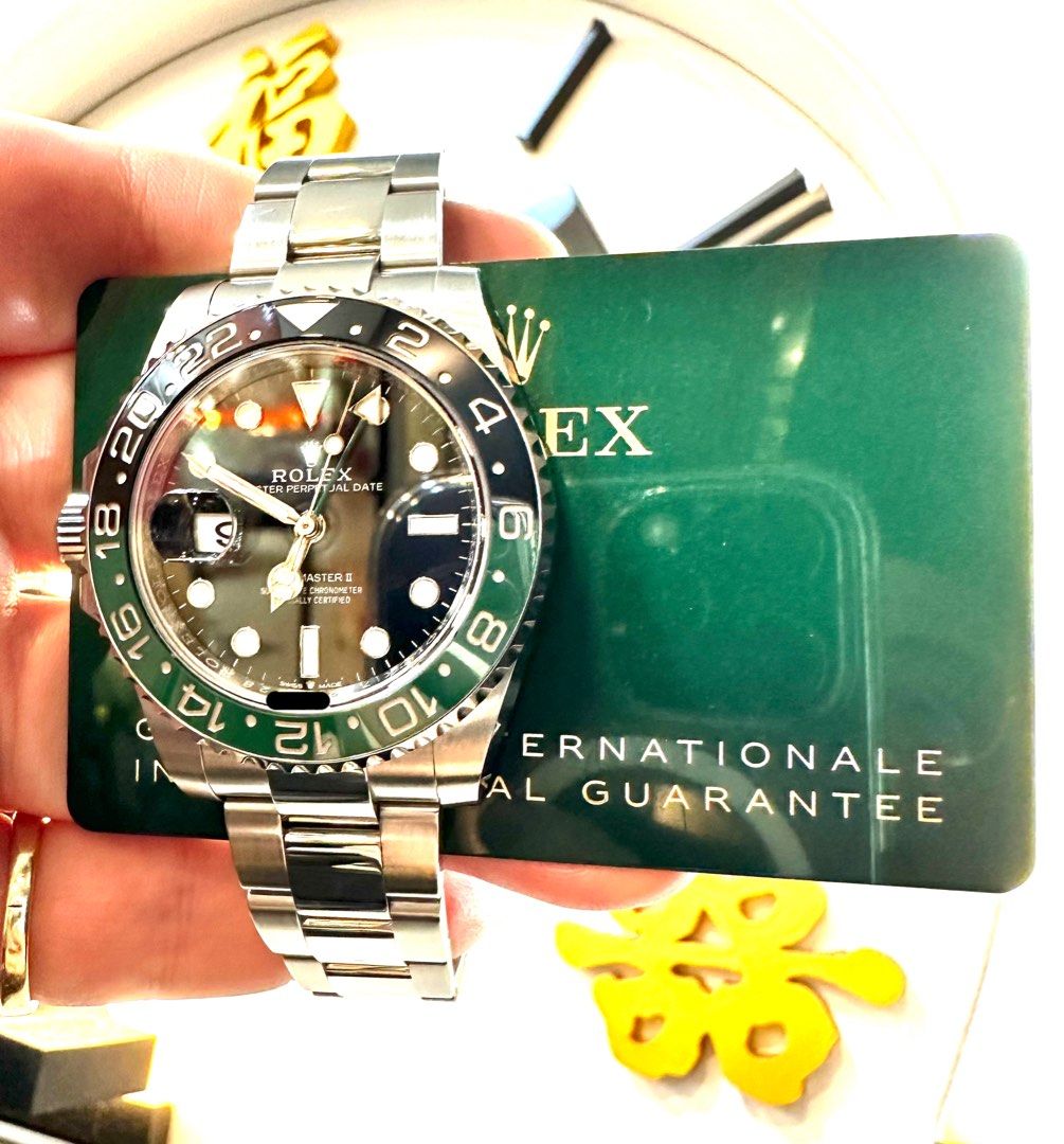 Rolex 126720vtnr gmt2 sprite oyster lefty, Luxury, Watches on Carousell