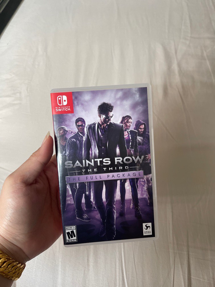 Saints Rows the third, Video Gaming, Video Games, Nintendo on Carousell