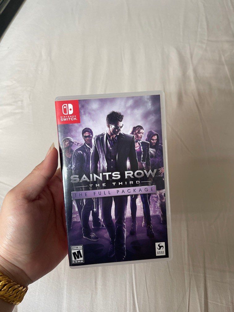 Saints Rows the third, Video Gaming, Video Games, Nintendo on Carousell
