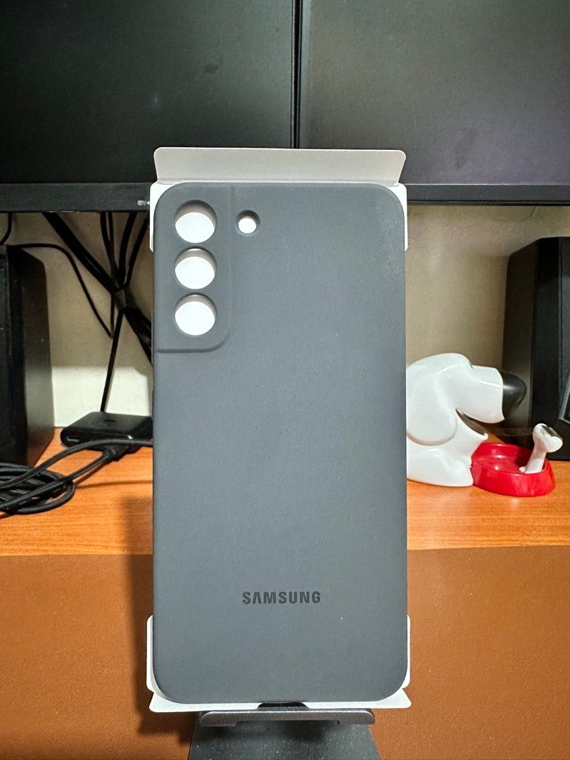 Samsung S22 Plus cases (Category: Cases & Sleeves) located in Los Banos. Submitted by IskoNgBayan (Listing ID 1208846061, Image 1). Description: Inclusions: 1. Official S22 Plus Silicone Case (Gray) - almost new 2. Ringke Fusion case with paracord strap - almost new 3. Generic clear case - yellowish but still presentable Take All for PhP 1,500.00 RFS: Changed phone.