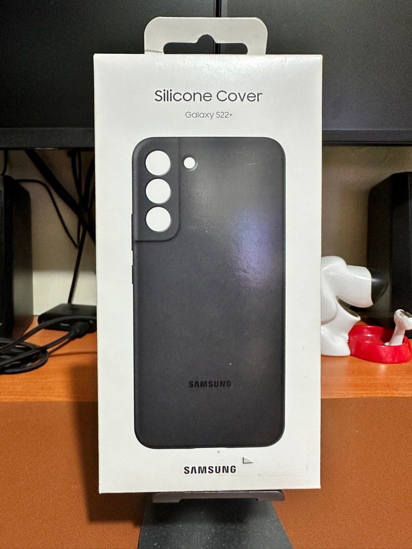 Samsung S22 Plus cases (Category: Cases & Sleeves) located in Los Banos. Submitted by IskoNgBayan (Listing ID 1208846061, Image 2). Description: Inclusions: 1. Official S22 Plus Silicone Case (Gray) - almost new 2. Ringke Fusion case with paracord strap - almost new 3. Generic clear case - yellowish but still presentable Take All for PhP 1,500.00 RFS: Changed phone.