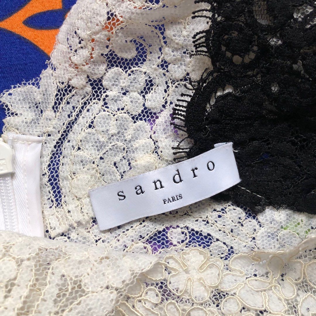 Sandro butterfly dress sales