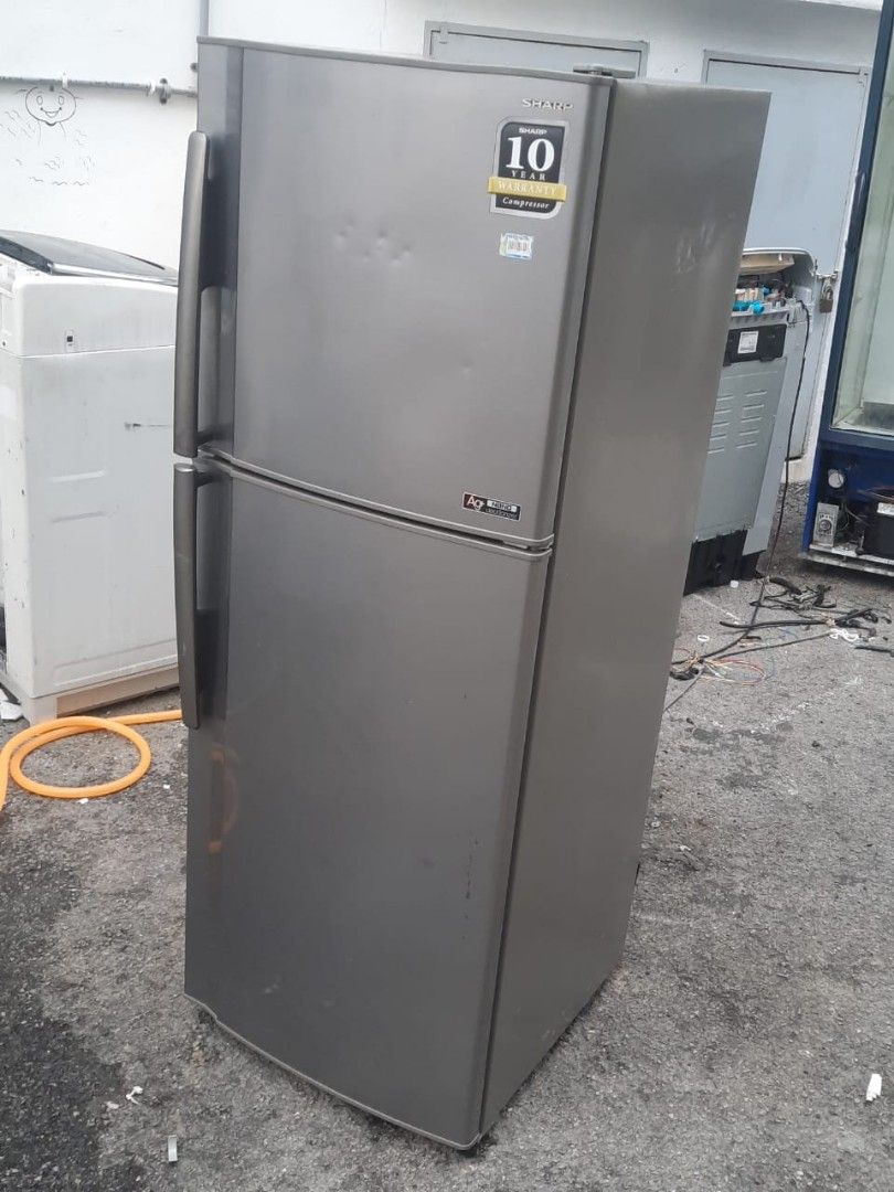 Sharp 2 door fridge for sell, TV & Home Appliances, Kitchen Appliances