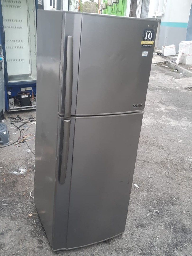 Sharp 2 door fridge for sell, TV & Home Appliances, Kitchen Appliances