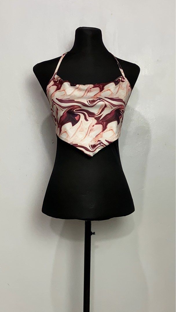 SHEIN MARBLE TOP EUPHORIA INSPIRED, Women's Fashion, Tops, Sleeveless