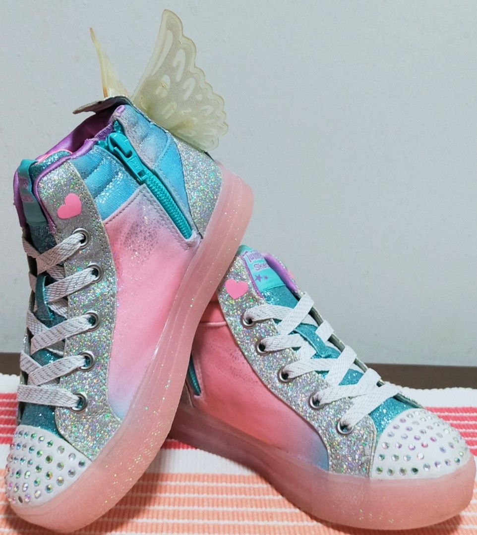 SKECHERS TWINKLE TOES Babies Kids Babies Kids Fashion on