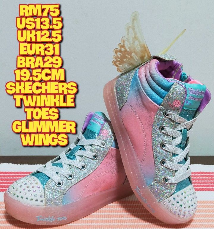 SKECHERS TWINKLE TOES Babies Kids Babies Kids Fashion on