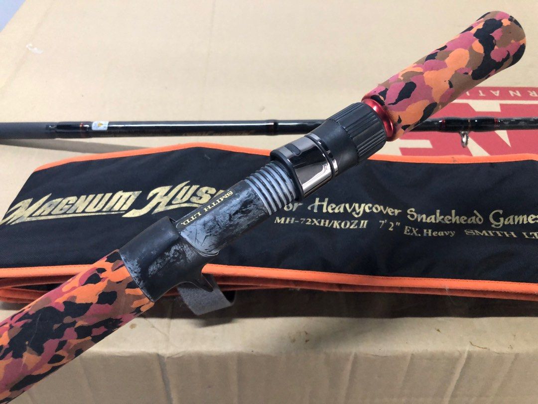 雷魚ロッド② スミス マグナムハスキー MH-72XH ライギョ 雷魚ロッド② スミス マグナムハスキー MH-72XH ライギョ スミス