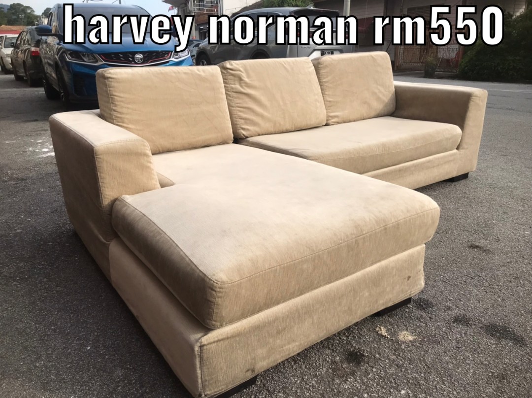Sofa Harvey Norman, Furniture & Home Living, Furniture, Sofas on Carousell