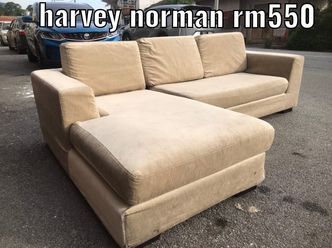 Sofa Harvey Norman, Furniture & Home Living, Furniture, Sofas on Carousell