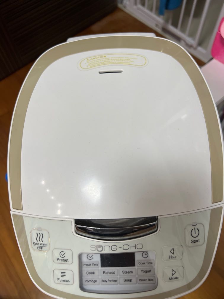 Song Cho rice cooker 5.5 cup, TV & Home Appliances, Kitchen Appliances