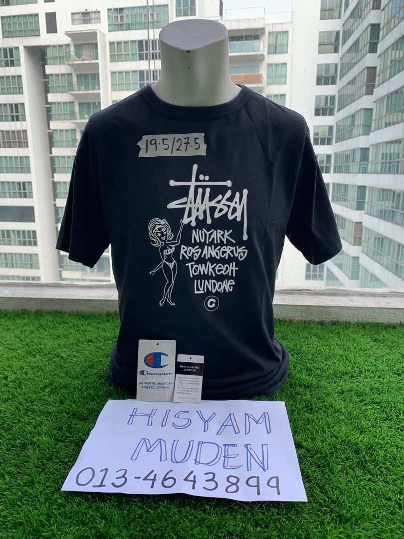 Stussy x champion outlet