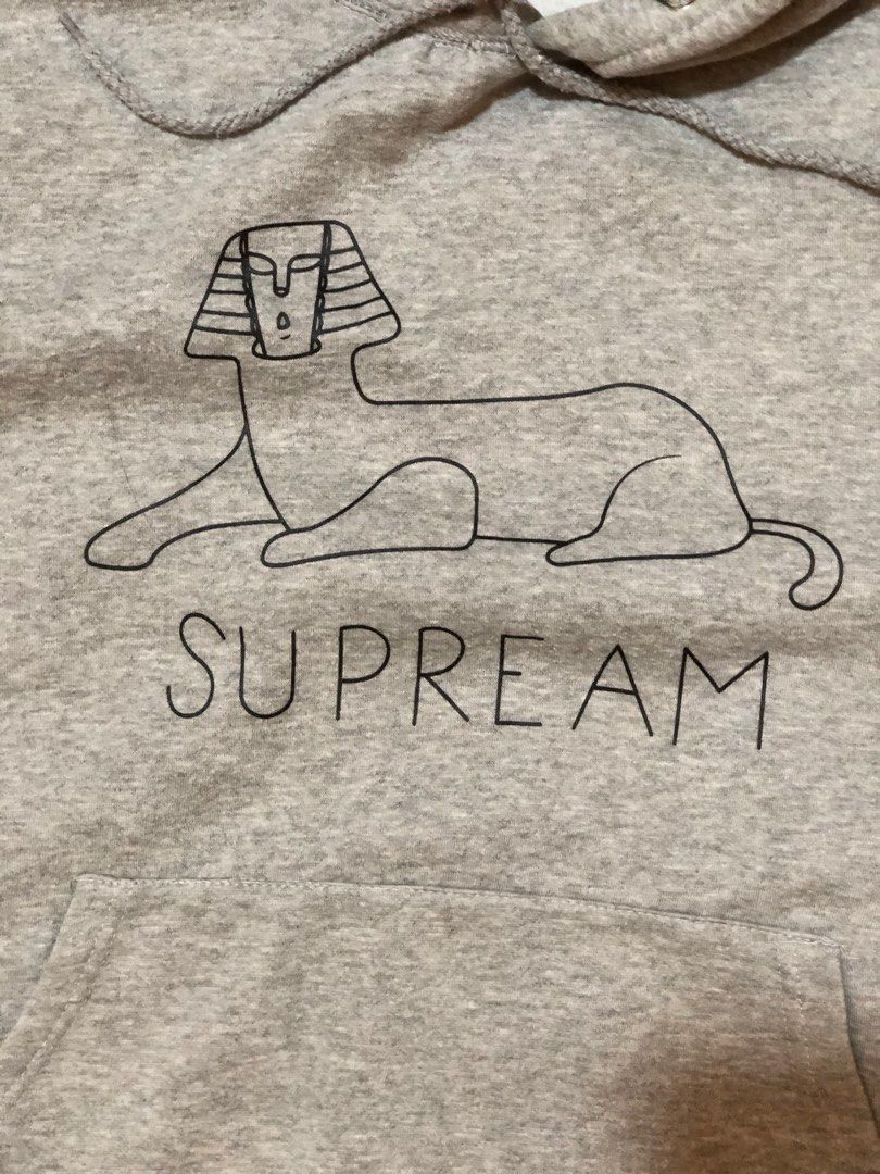 Supreme Sphinx Hoodie grey Jackets Coats
