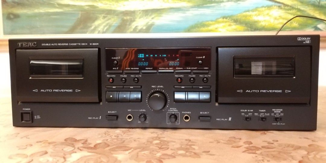 TEAC W-890Rカセットデッキ 【公式通販】