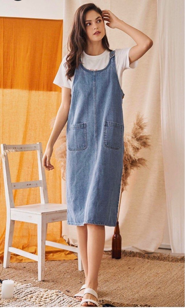 Next dungaree clearance dress
