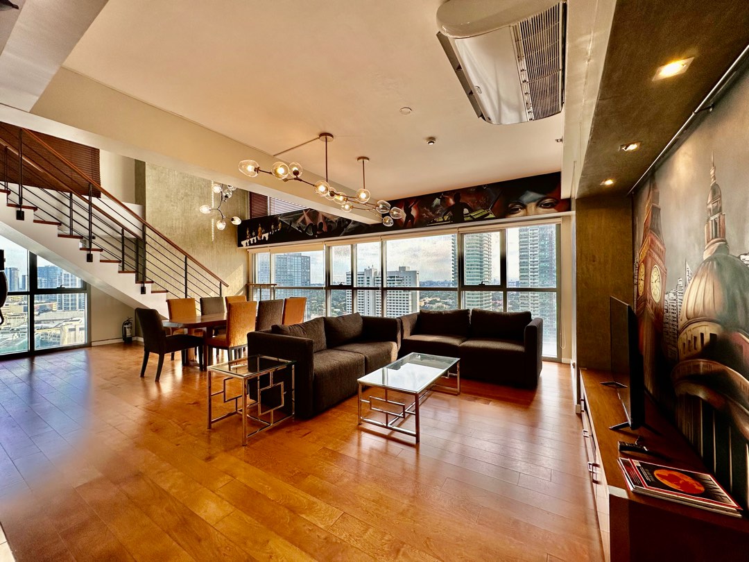 The Eton Residences Greenbelt 3 Bedroom loft type Modern Fully