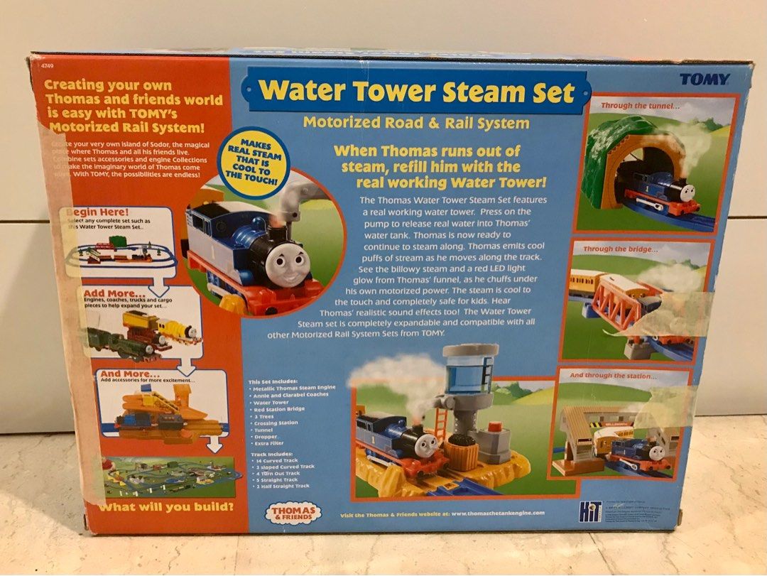 Thomas and friends tomy water tower hot sale steam set
