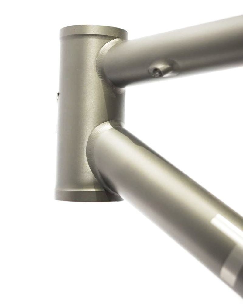 Triton Rim Brake (Raw Titanium) - Frameset, Sports Equipment, Bicycles ...