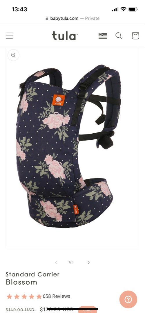Tula Standard Carrier Blossom, Babies & Kids, Going Out, Carriers