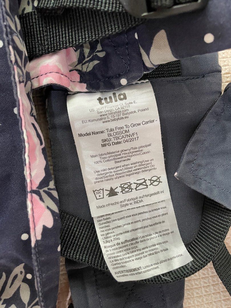 Tula Standard Carrier Blossom, Babies & Kids, Going Out, Carriers