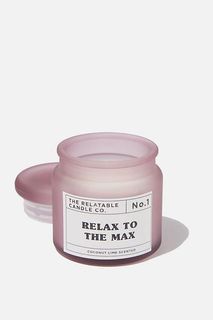 Typo The Relatable Candle Co. Relax To The Max Coconut Lime Scented