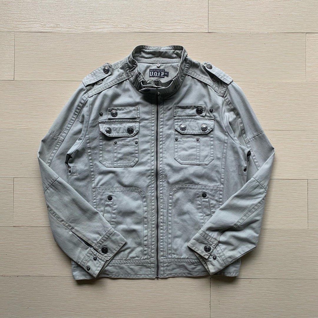 UGIZ TACTICAL JEANS JACKET ARMY