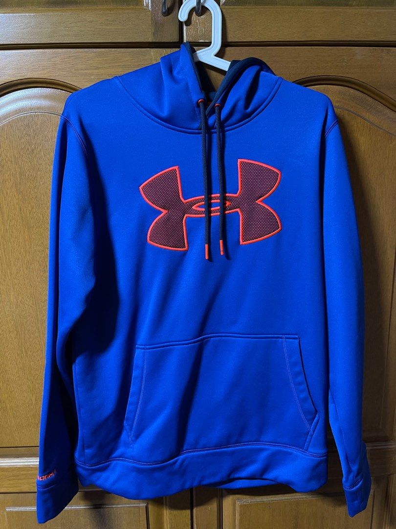 Under armour hoodie blue and orange shop