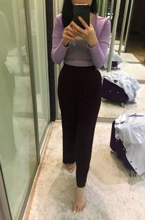 Uniqlo dark purple pant