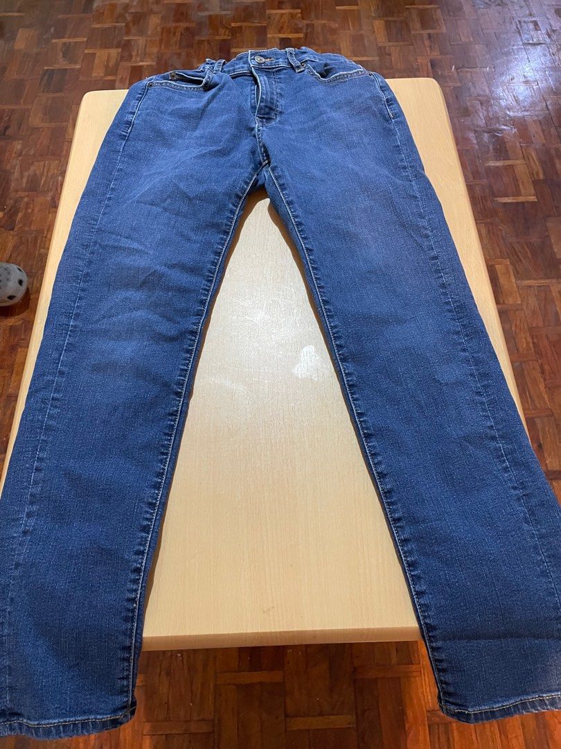 Uniqlo Pants Denim Boy, Babies & Kids, Babies & Kids Fashion on Carousell