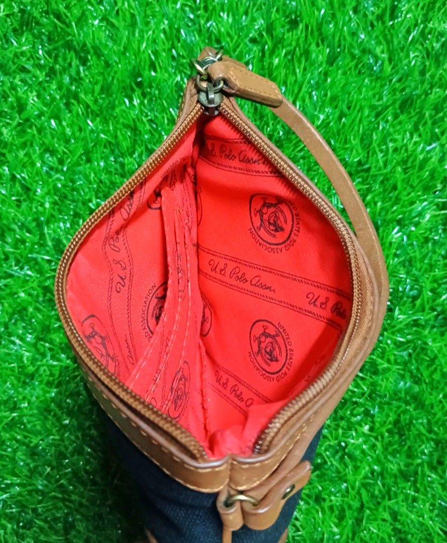 US POLO ORIGINAL POUCH BAG CLUTCH BAG, Women's Fashion, Bags & Wallets
