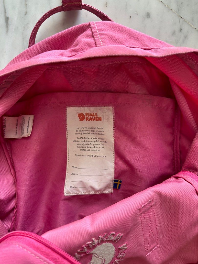 Used Re Kanken Classic in Pink Rose
