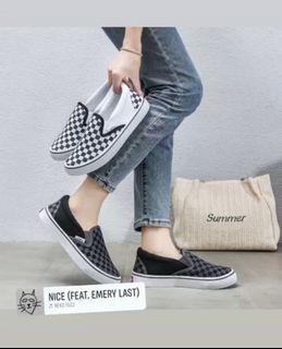 vans shoes gray black and white avail