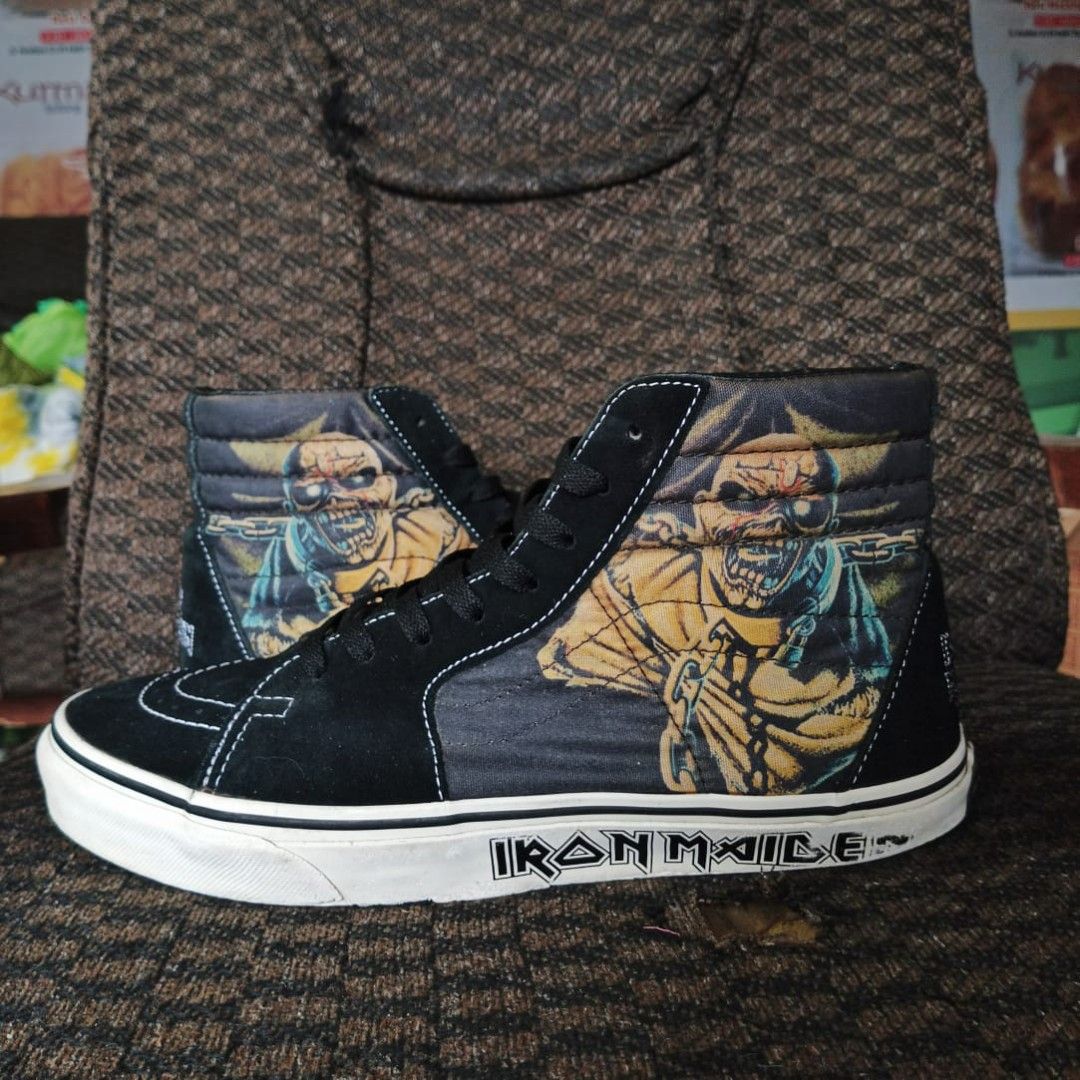 Vans Sk8 x Iron Maiden Piece Of Mind Fesyen Pria Sepatu