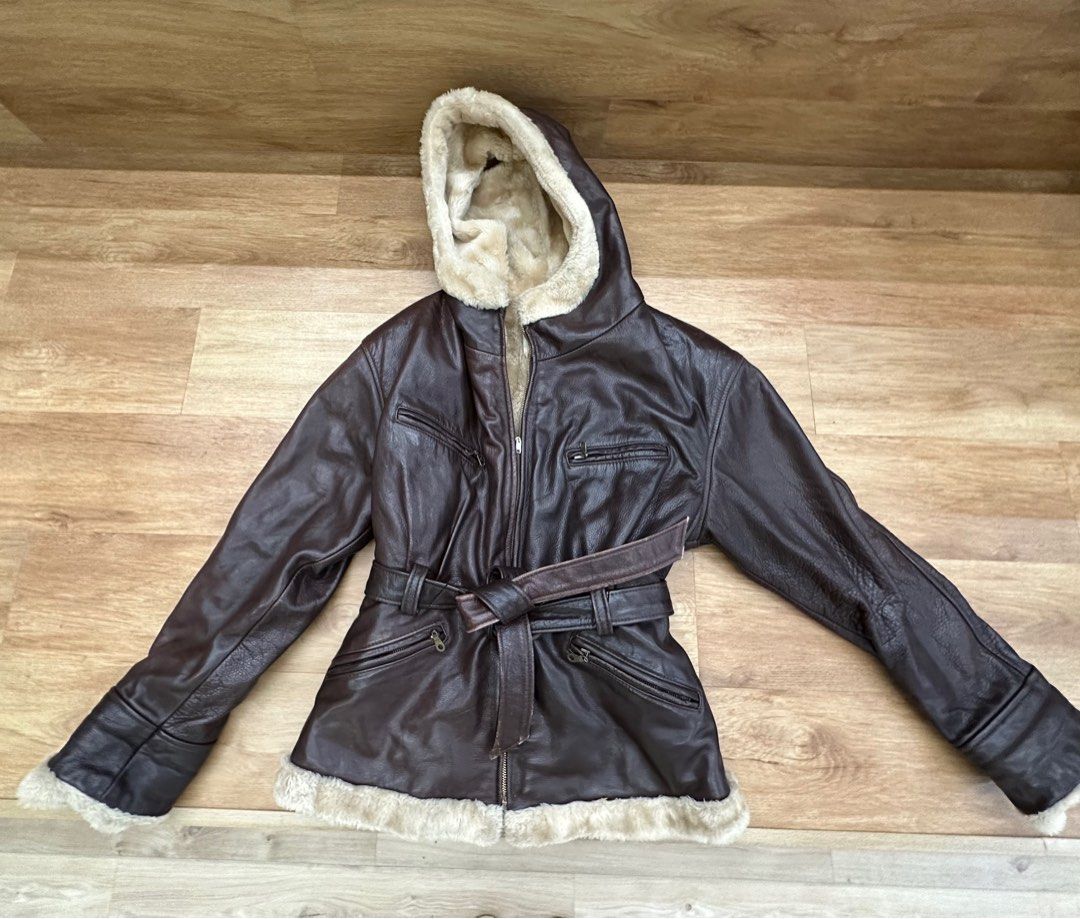 Fur trimmed hotsell bomber jacket