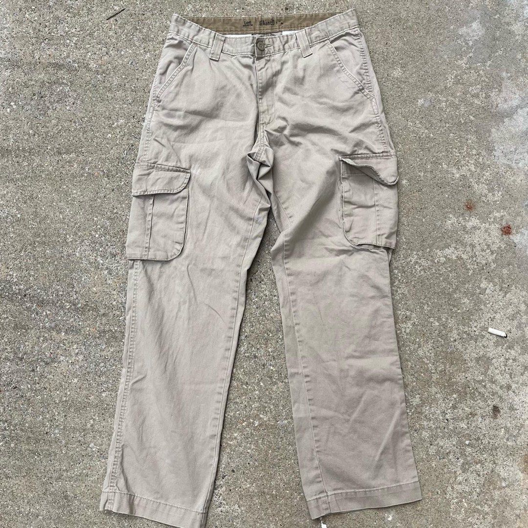 Vintage Lee Cargo Pants, Men's Fashion, Bottoms, Chinos on Carousell