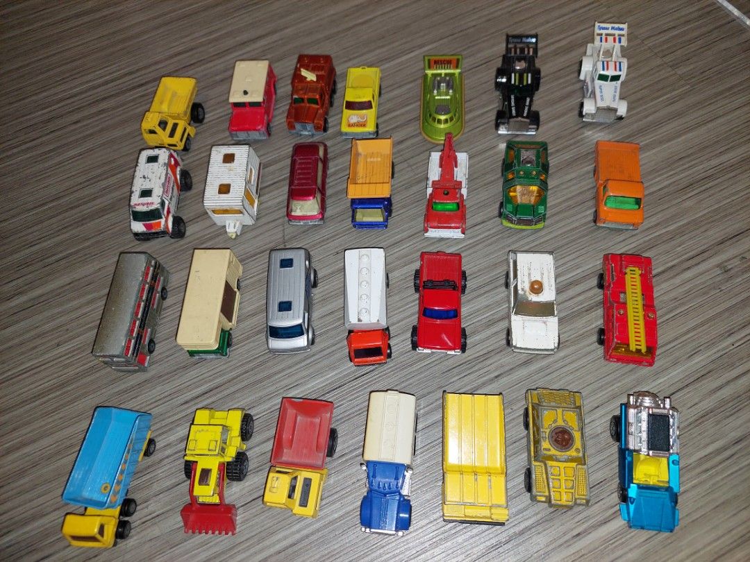 Vintage Matchbox Lesney 70s England (Category: Vintage Collectibles) located in Manila. Submitted by retrotoycollections (Listing ID 1208775081, Image 1). Description: sold separately, price starts at 800 n up each.
