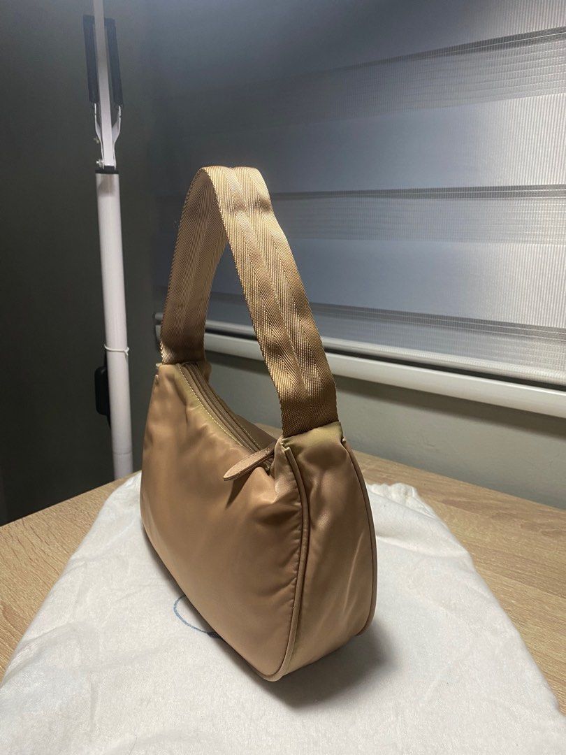 PRA HOBO 22 BAG IN FLAX YELLOW RE-NYLON