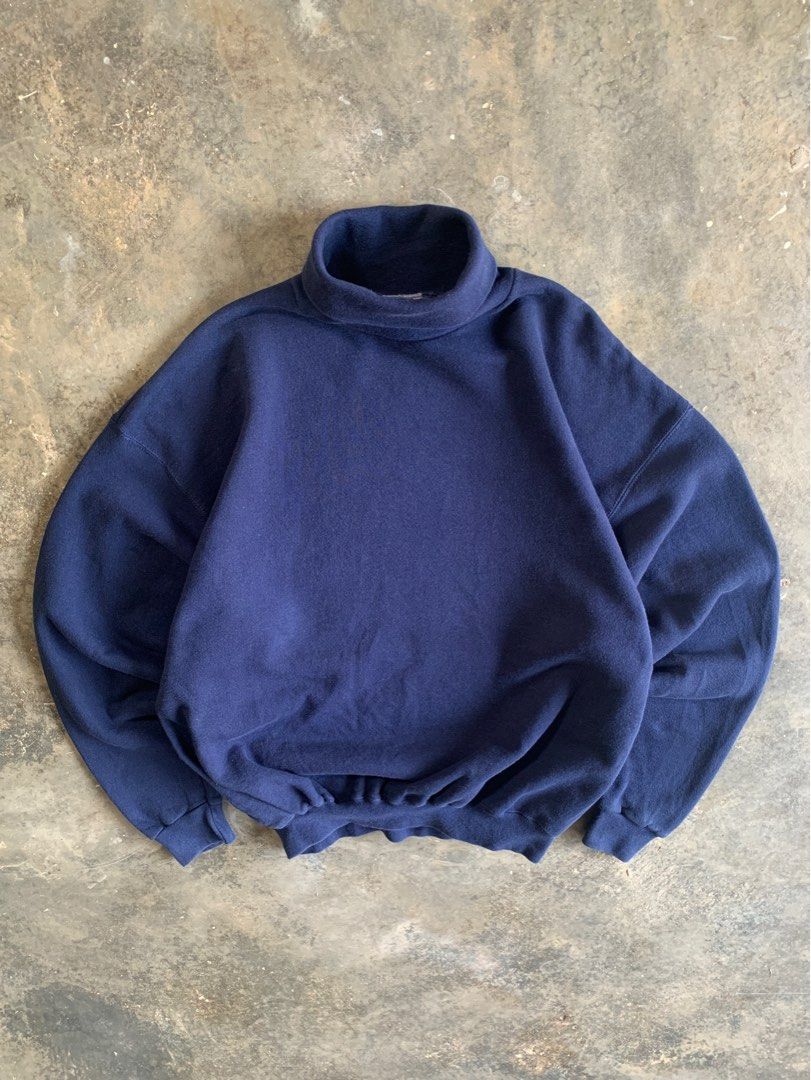Russell athletic turtleneck sweatshirt 2025