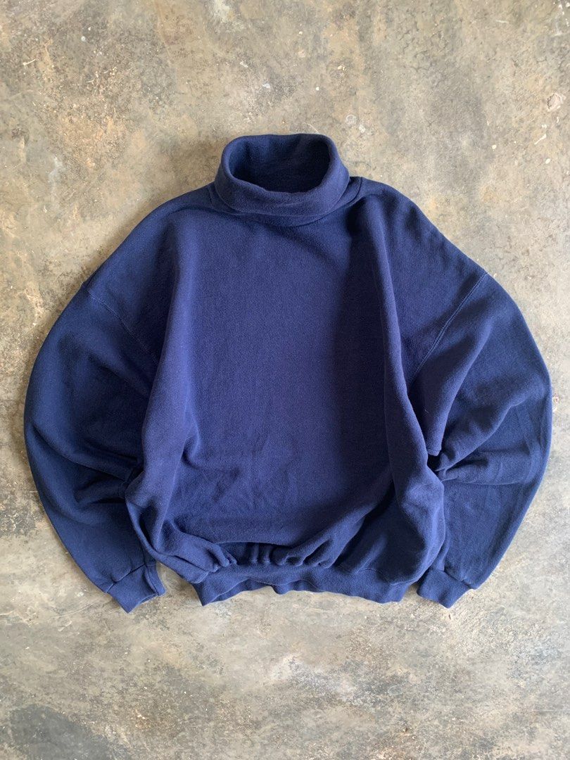 Athletic turtleneck sales sweatshirt